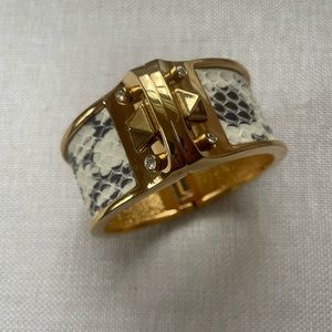 Stella & Dot chunky leopard bangle